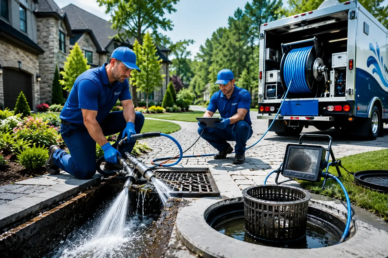 Local outdoor drain cleaning professionals in Newark, MO